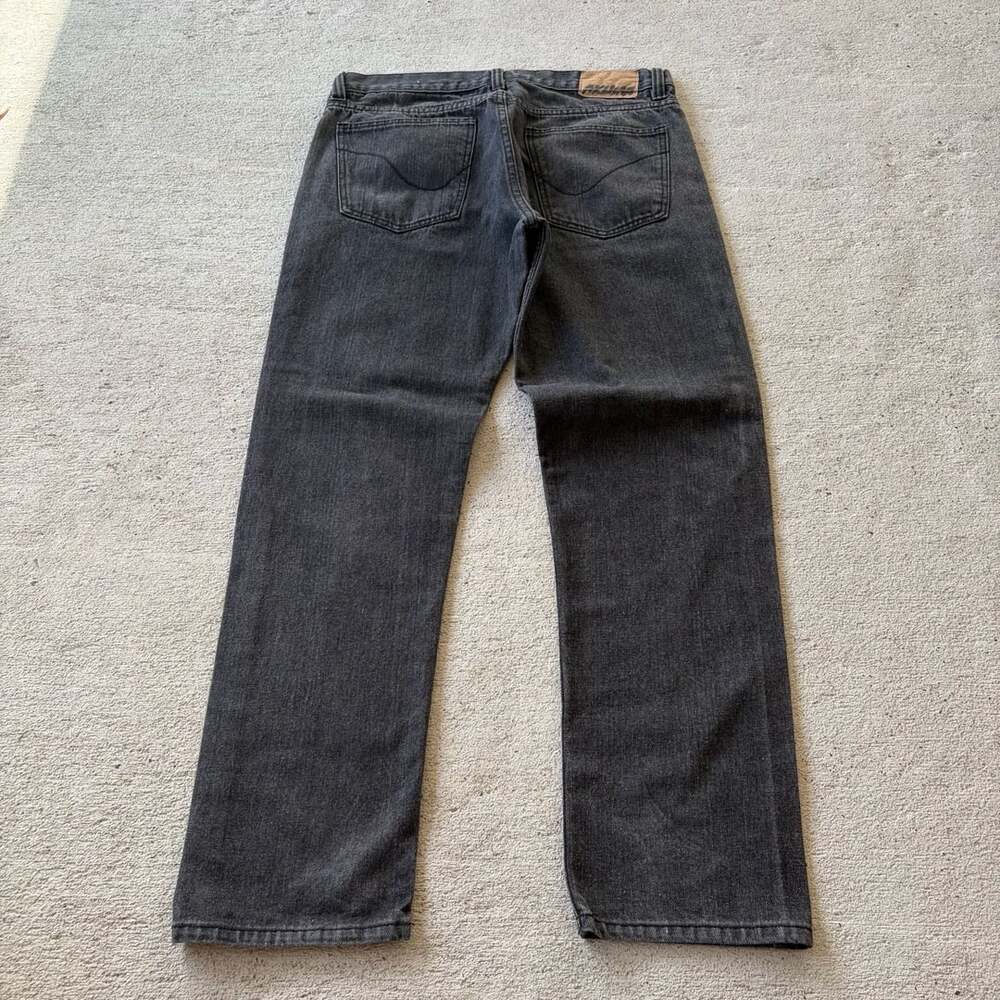 Akuma Black Denim Jeans Mens Size 36 Straight Leg